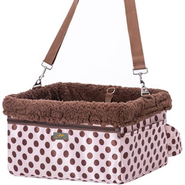 Автокрісло для собак Booster Seat з металевим каркасом та повіском, ковдра, до 9 кг