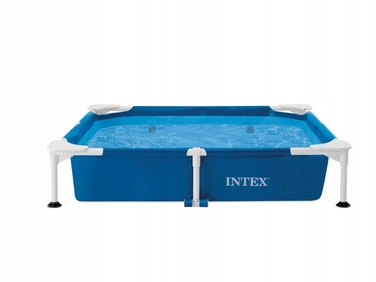 Каркасний квадратний басейн для тварин Intex 152x152x30.5 см (48402)