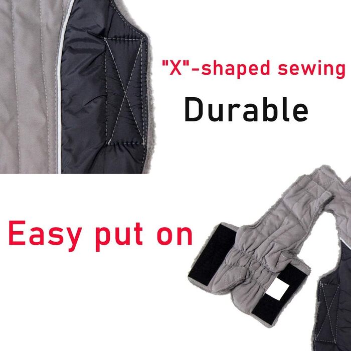 Теплий флісовий худі для собак маленьких та середніх порід. Зручна куртка для цуценят на холодну зиму. Сірий колір, розмір M (1 шт.)