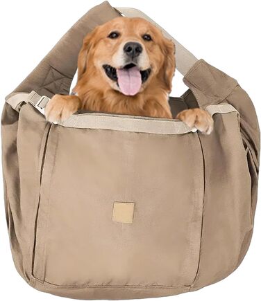 Сумка-переноска для собак та котів, рюкзак-переноска для подорожей, прогулянок та кемпінгу, хакі