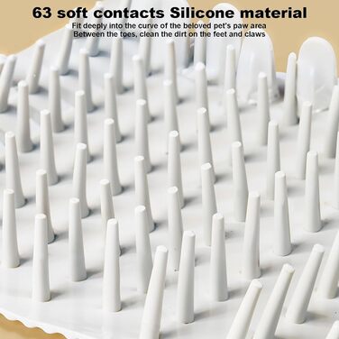 Автоматичний мийник лап для домашніх тварин - електричний мийник лап для собак та котів (Blue)