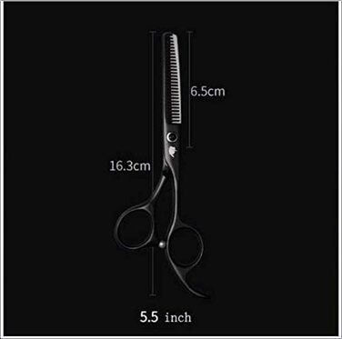 Набір для грумінгу собак: професійні ножиці для стрижки, витончувальні ножиці, тример для собак та котів, 6-дюймові та 5,5-дюймові ножиці з нержавіючої сталі