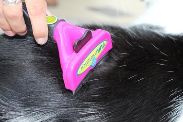 FURminator FURflex, щітка для грумінгу великих котів, інструмент для видалення підшерстя, розмір L без іграшки для видалення шерсті