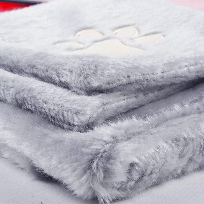 Обогреваемая лежанка для кошек и маленьких собак, лежанка-плитка для підвіконня, сіра