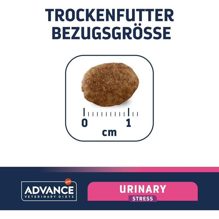 Сухий корм для котів Advance Urinary Stress для сечовивідних шляхів та зменшення стресу, 1.25 кг