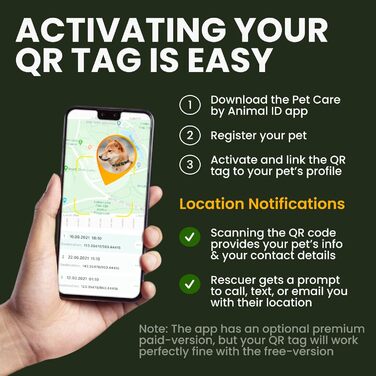 Нашийник для собак BRONZEDOG з QR-ID, шкіряний, регульований, чорний (Чорна ніч), 40-48 см