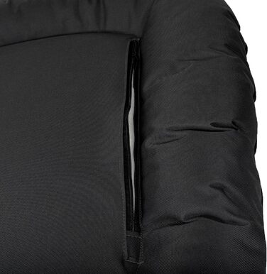 Водонепроникне лежанка для собак - лежанка-матрац з Codura | Для маленьких собак | Сірий колір, розмір XL (105 x 85 см), з принтом лапок