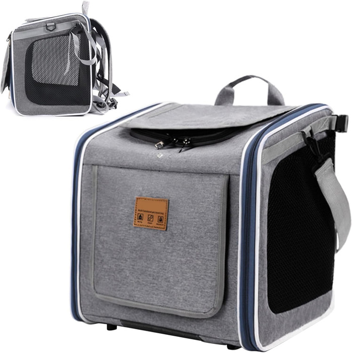 Крісло для собак на велосипеді: переносна та складана корзина для тварин - безпечні прогулянки та подорожі для собак та котів