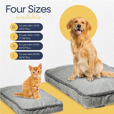 Крісло-ліжко для собак Маленьке, ультрам'яке, плюшеве, тепле. Зручна та затишна лежанка для домашніх тварин. Легка у догляді, знімний чохол, сірий колір (71 x 48 x 8 см)