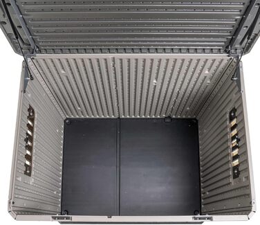 Кінець Lifetime - Зовнішній вольєр для собак, 120x97x97-90 см, переносний собачий будиночок, з піднятим дном, знімним перегородкою, захист від УФ-випромінювання, складане дах, прямокутний вольєр для саду (92314)