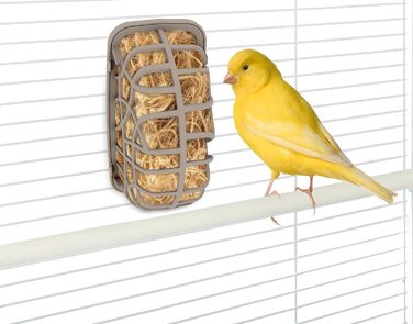 Гамак для кота Trixie на стіну, сірий, 42 x 41 см, з царапалкою