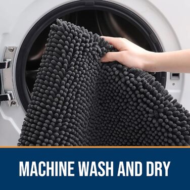 Набір килимків для собак OLANLY, 4 шт., 76,2 x 50,8 см, поглинають вологу та бруд, швидковисихаючі, неслизькі, миючі килимки з дрібного ворсу для собак