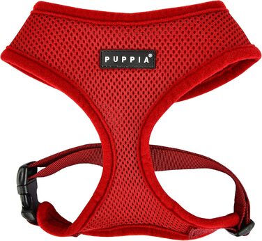 Нашийник для собак Puppia, XS, вишневий (для малих та середніх собак, цуценят)