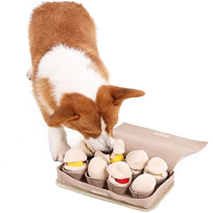 Іграшка для собак OneForUs - інтерактивна килимок для годування, жування та тренування нюху
