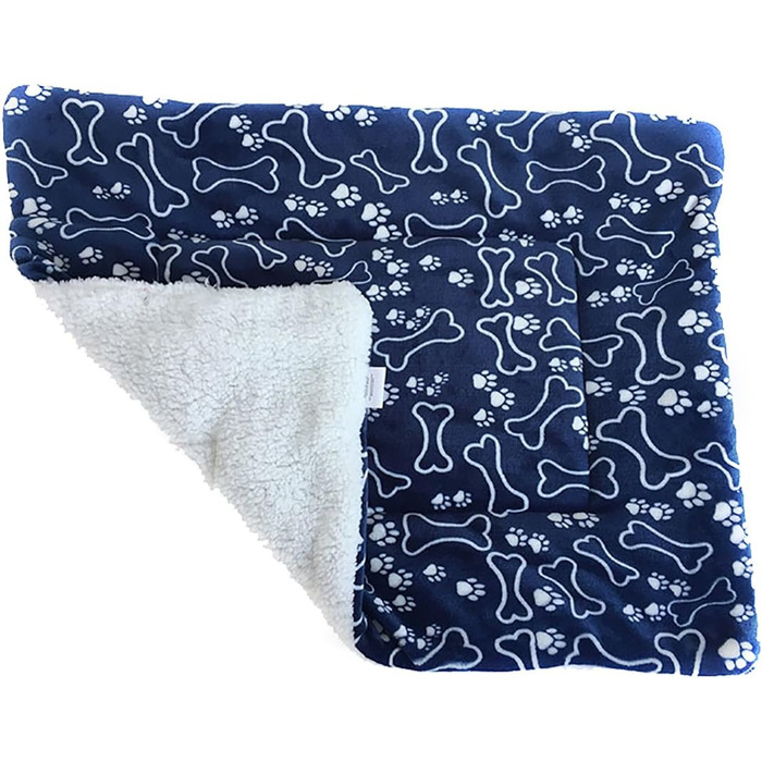 М'яка літня килимок для тварин, лежанка для собак та котів - кістка, 74x100 см