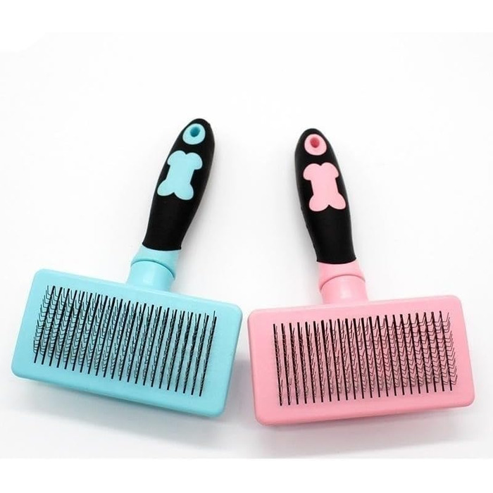 Бурштук для догляду за шерстю котів та собак, для довгошерстих порід. Ідеально для котів, собак, цуценят, кроликів. Видаляє шерсть, масажує та розплутує. Розміри: 17.5x10x5 см