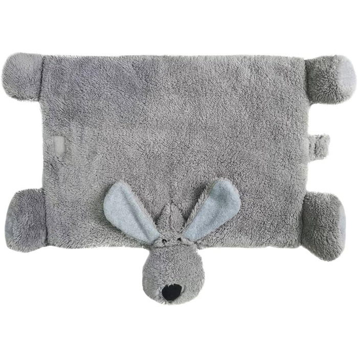 Лежак для собак Nobby Kuschelmatte Doggy сірий 90x60 см