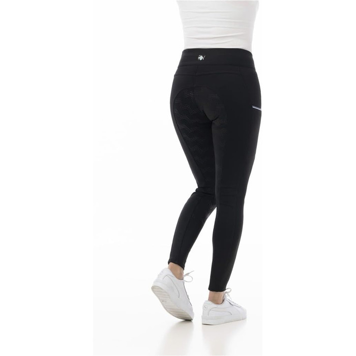 Легінси для верхової їзди RIDING WORLD Agadir для жінок та дівчаток | Легінси для їзди верхи | Ріджингові штани з силіконовим повним покриттям та широким поясом | Ріджингові штани з 2 кишенями для телефону | Екіпірування для верхової їзди в багатьох розмі