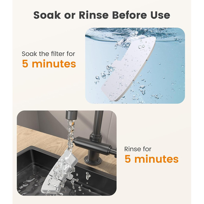 6 шт. Запасні фільтри для кавоварки/поїлки для котів на 3.5л з нержавіючої сталі, модель PW04