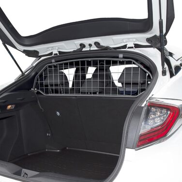 Автомобільна перегородка Travall для собак, сталевий захист багажника для Toyota C-HR (2016-2023), міцна бар'єрна сітка для перевезення домашніх тварин і вантажу