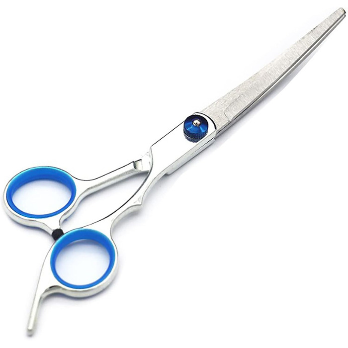 Набір ножиць для грумінгу собак та інших домашніх тварин 6 в 1, регульовані, з неслизькою ручкою