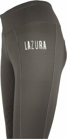 Лазура - зимові рейтузи для верхової їзди для жінок та дітей Ліза | Термо-рейтузи для верхової їзди | з силіконовим повним покриттям та кишенею для телефону | дихаючі зимові рейтузи для верхової їзди | Екіпірування для верхової їзди в багатьох кольорах та