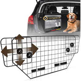 Сітка для собак у багажник авто | Якісна та міцна перегородка для багажника | Перегородка для багажника для собак