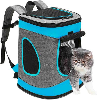 Складана переноска для собак та котів - транспортна сумка для авто та авіаперельотів. Зручна, безпечна, міцна. Колір: сіро-технозелений