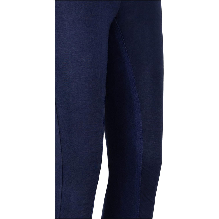 Жіночі бриджі для верхової їзди RL24 BASICLINE з повним сидінням, темно-сині (48)