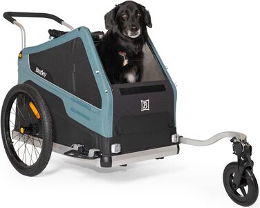 Причіп для тварин Burley Bark Ranger, чорний/синій, універсальний розмір