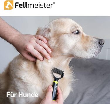 Щітка для підшерстка собак та котів (середня та довга шерсть) | Щітка від ковтунів та спутанного хутра | Інструмент для грумінгу (7 см)