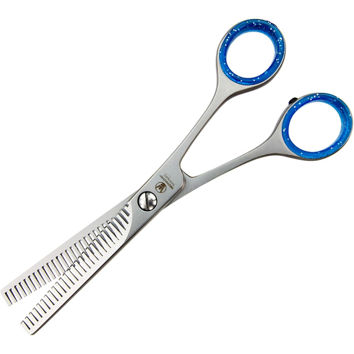 Професійна собача шерсть WELTMEISTER SOLINGEN: витончена ножиці для грумінгу, подвійні ножиці для розрідження, 5,5 дюймів (14 см), 28 зубців, преміум-якість, Made in Germany