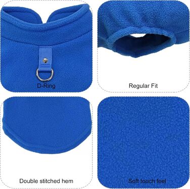 Светри для собак та котів на зиму: теплі, м'які, з D-кільцем (сірий+зелений+бежевий)