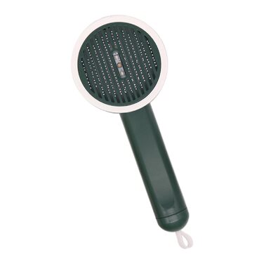 Гладка щітка для вичісування шерсті цуценят та котів з функцією розплутування, для довгошерстих тварин, підходить для вичісування овочевої каші