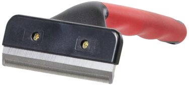 Гребінець Ferplast для собак та котів, тример для видалення відмерлої шерсті, для короткої та середньої шерсті, розмір M