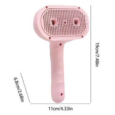 Бурштук для догляду за шерстю собак Furrybasics: ефективне розчісування та здорове вигляд | Практична парова щітка для професійного використання