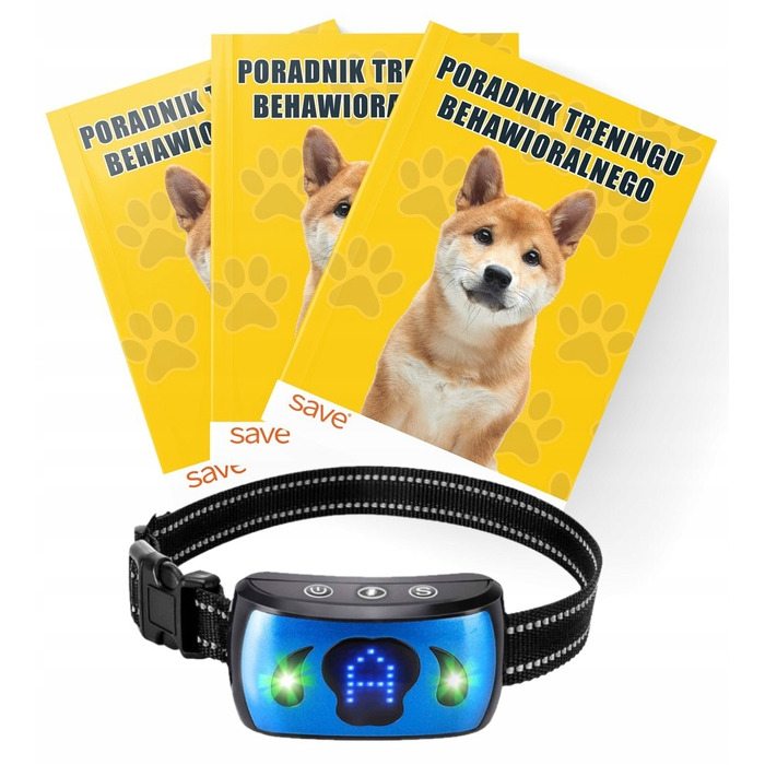 Тканинний антигавкіт нашийник для собак Save, р. L/XL