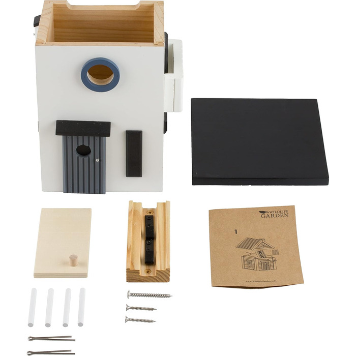 Дерев'яний комбінований годівничка та шпаківня Wildlife Garden WG108 Multiholk Bauhaus