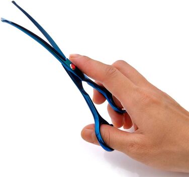 Набір професійних ножиць для грумінгу домашніх тварин 4,5-6,5 дюймів, з нержавіючої сталі, безпечні закруглені кінчики