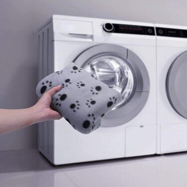 М'яка флісова підстилка для собак і котів Nobleza, 75x75 см, сіра