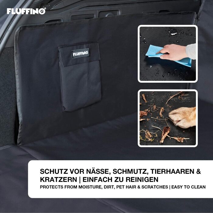 Захист для багажника автомобіля від собак: вологостійкий, стійкий до подряпин, легко миється. Килимок для собак у багажник авто.