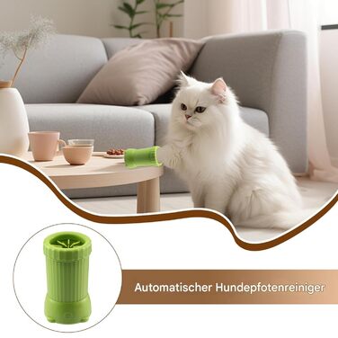 Автоматична мийка лап для собак PAW - електрична портативна мийка лап для собак та котів, USB-зарядка