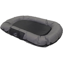 Подушка декоративна Nobby RENO Classic, чорна, 69x50x9 см