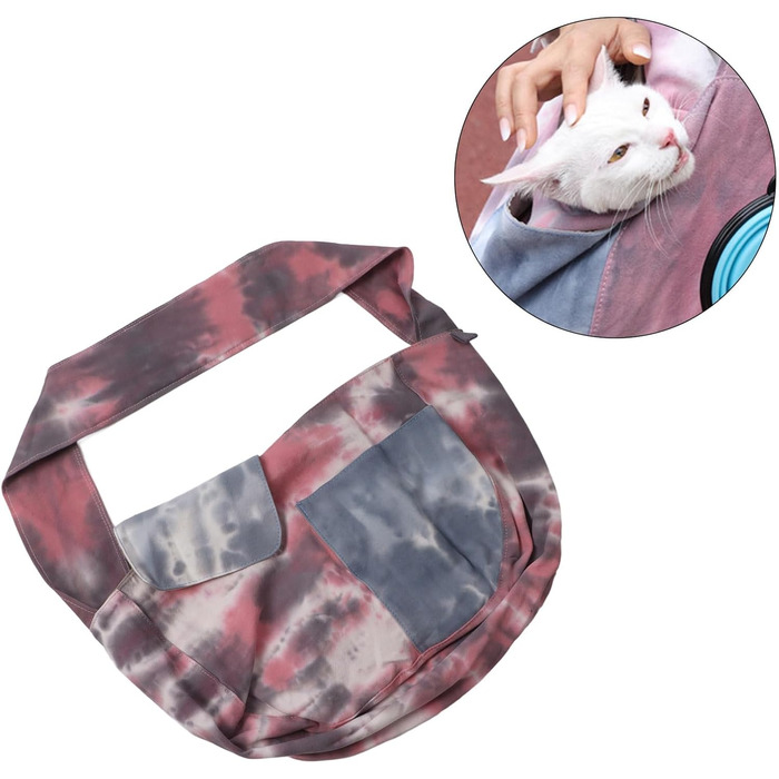 Переносна сумка-переноска для тварин, велика, червона (large-Rot)