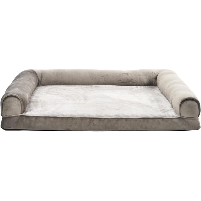 Софа-ліжко для собак Amazon Basics XL U-подібної форми, 112 x 89 x 20 см, бежева