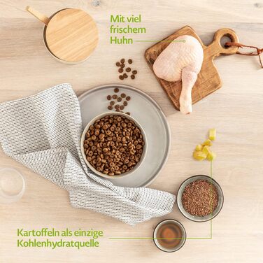 Сухий корм для котів MERA Cats Nature з куркою, без цукру та зерна, 10 кг (набір з 3 пакувань по 2 кг та додатково)