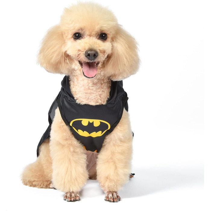 Костюм Бетмена DC Comics для собак, розмір S, офіційний костюм на честь Halloween, вечірка, фотосесія