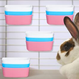12 годівниць для кроликів Uiifan, 425 мл: годівниці та поїлки для птахів, курячих та морських свинок