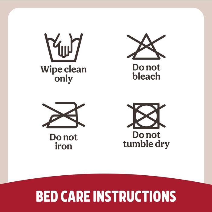 Ліжко для домашніх тварин Rosewood Eco Line з переробленого пластику, блакитне, маленьке (60 см), міцне, пральне ліжко для собак