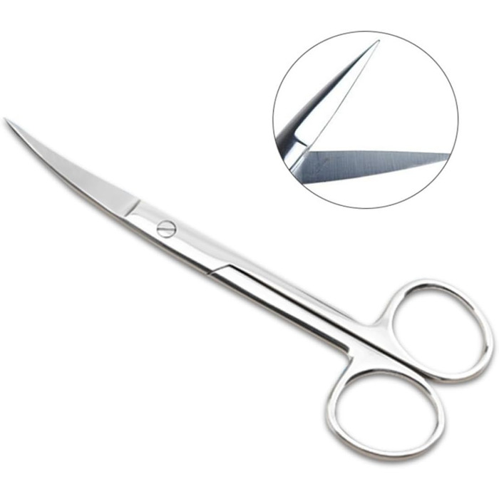 Ножиці для грумінгу тварин з нержавіючої сталі з прямим та вигнутим лезом, ергономічні ручки, для професійного грумінгу та домашнього використання